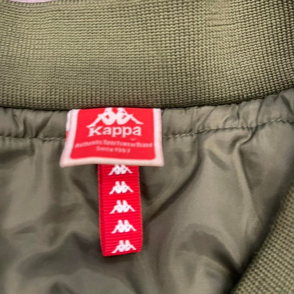 Kappa Men's Green And Khaki Coat View 3